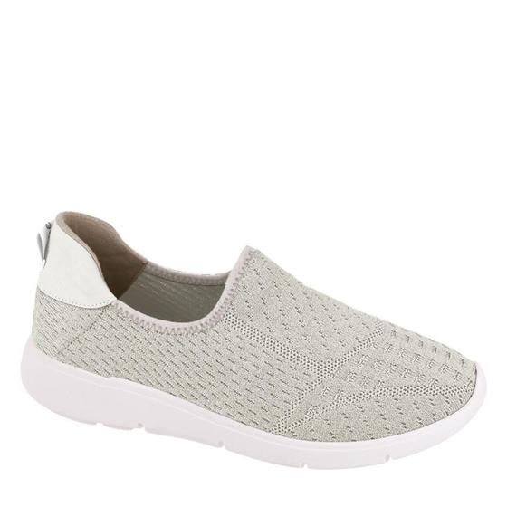 Imagem de Tênis Feminino Meia Knit Bebecê Slip On Confortável 1344-410