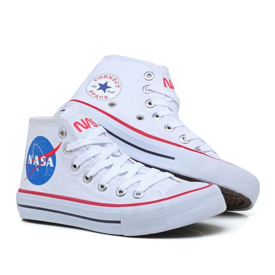 Imagem de Tenis Feminino Nasa All Space Star Cano Alto Envio Já 081Bo