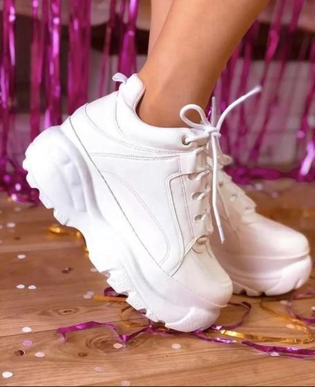 Tênis Buffalo Tenis Feminino Zatz Tenis Branco Zatz Tênis Zatz