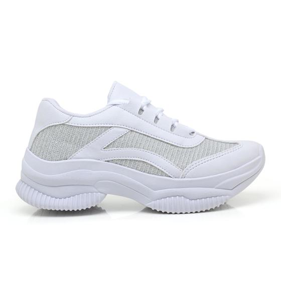 Imagem de Tênis Feminino Plataforma Casual Sneaker Femme Sola Alta