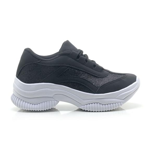 Imagem de Tênis Feminino Plataforma Casual Sneaker Femme Sola Alta