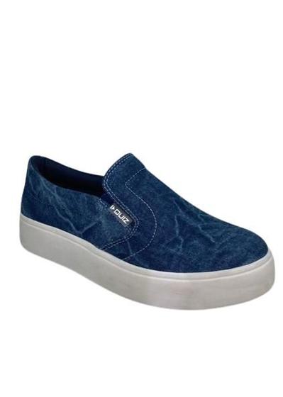 Tênis Feminino Quiz Slip On Iate Casual Flatform Menor preço em Tênis Feminino Quiz Slip On Iate Casual Flatform