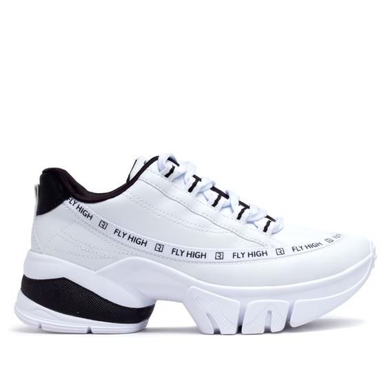 Imagem de Tênis Feminino Ramarim Chunky Fly High Branco-preto