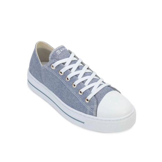 Imagem de Tenis Feminino Ramarim Lona Casual Flatform 2393222 Jeans