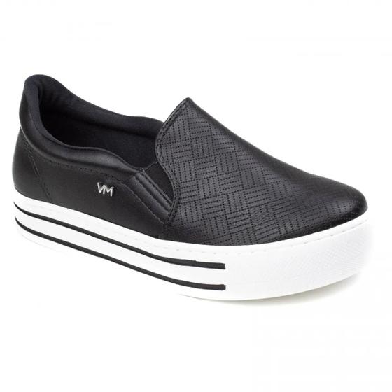 Tênis Feminino Via Marte Casual Slip On Flatform Ref 23-8601 Menor preço em Tênis Feminino Via Marte Casual Slip On Flatform Ref 23-8601