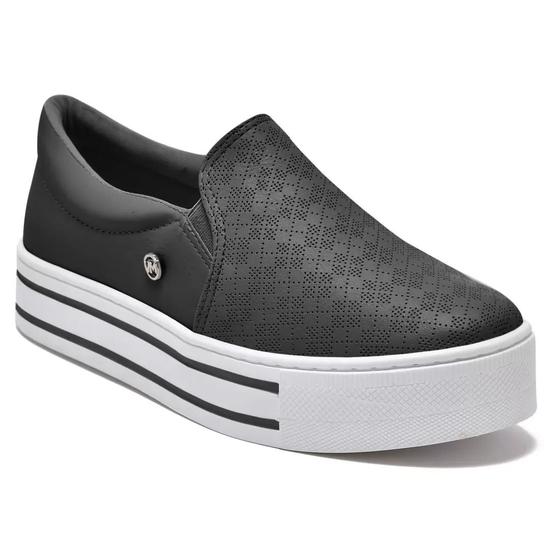 Imagem de Tênis Feminino Via Marte Casual Sola Alta Plataforma Calce Fácil  Slip On Original