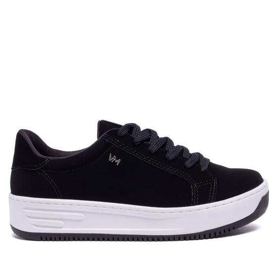 Imagem de Tênis Feminino Via Marte Flatform Nobuck Preto