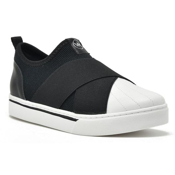 Tênis Feminino Via Marte Slip On Elástico 22-9807-01 Menor preço em Tênis Feminino Via Marte Slip On Elástico 22-9807-01