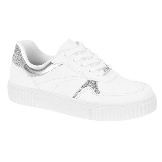 Imagem de Tênis Feminino Vizzano Com Detalhe Em Glitter Branco 1307109