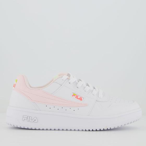 Imagem de Tênis Fila ACD Classic Feminino Branco e Rosa