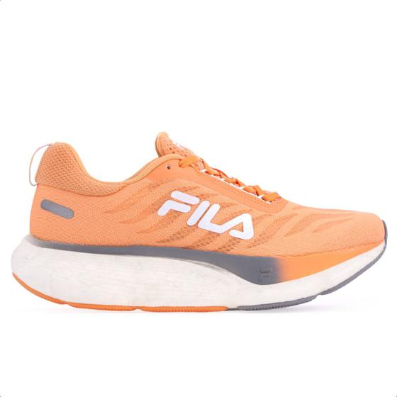 Imagem de Tênis Fila Float Maxxi 2 Laranja Prata e Branco - Masculino