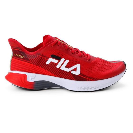 Tenis fila kr5 masculino-vrm/bco/pto Menor preço em Tenis fila kr5 masculino-vrm/bco/pto