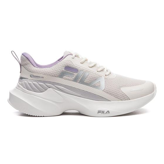 Imagem de Tênis Fila Progress Lite Feminino Branco Lilás