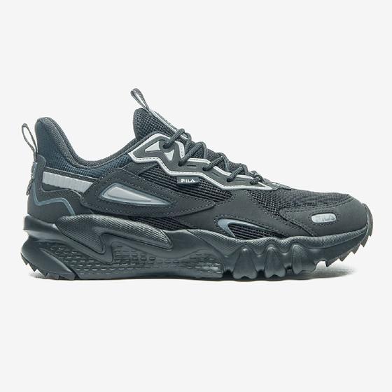 Imagem de Tênis Fila Venture Tracer Masculino Preto e Cinza 589