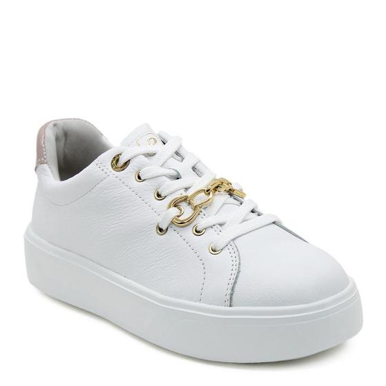 Imagem de Tênis Flatform Feminino Pegada 211202 Branco