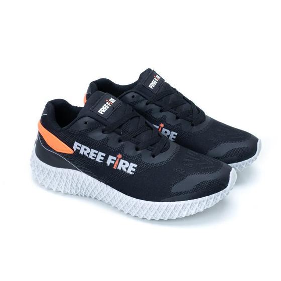 Tênis Free Fire Gamer Super Leve Conforto Esporte Dia a Dia - Outros ...