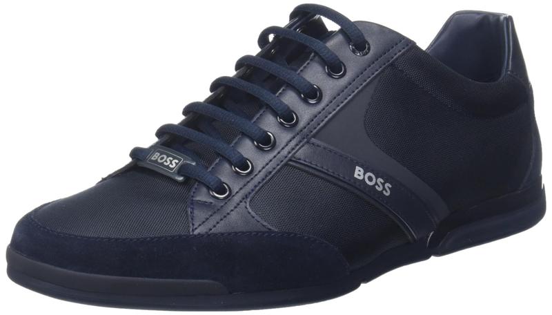 Imagem de Tênis Hugo Boss Saturn Low Profile para homens - azul escuro