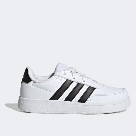 Tênis Infantil Adidas Breaknet Lifestyle Court Lace Imagem de Tênis Infantil Adidas Breaknet Lifestyle Court Lace