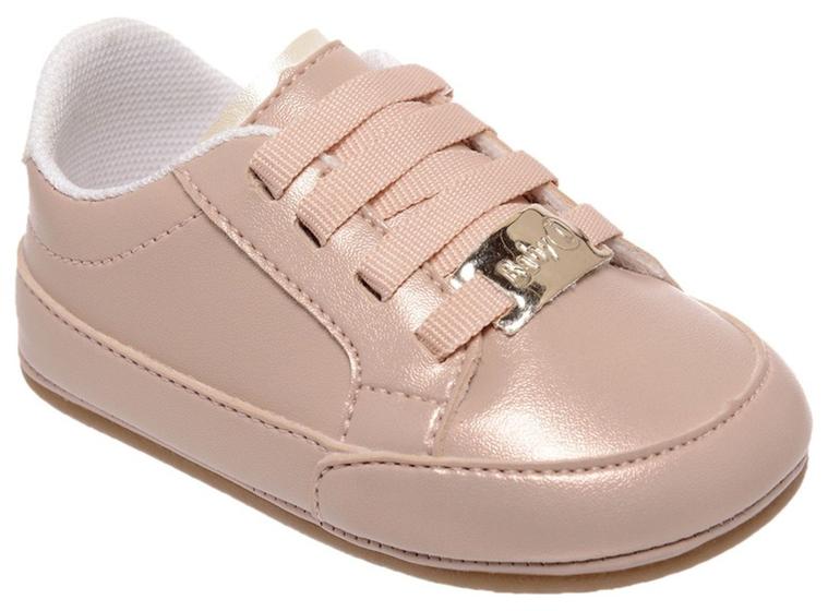 Imagem de Tenis Infantil Bebe Feminino Pérola 4132bk