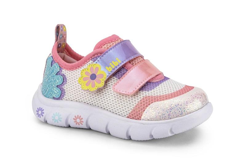 Imagem de Tênis Infantil Bibi Energy Baby 2.0 Branco com Rosa