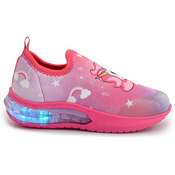 Imagem de Tênis Infantil Bibi Feminino Space Wave com Led 1199012