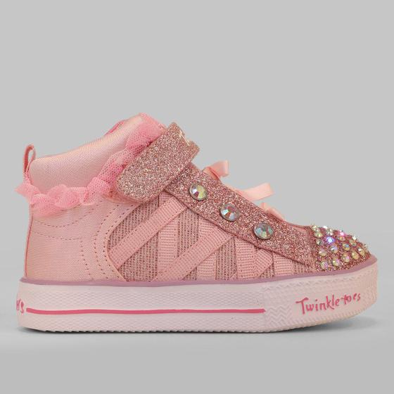 Imagem de Tênis Infantil Cano Médio Skechers Shuffle Lite Feminino