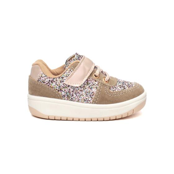 Imagem de Tenis Infantil Casual Menina com Glitter Feminino 3381A