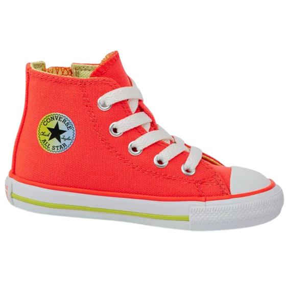 Imagem de Tênis Infantil Converse Original Chuck Taylor Fall Holliday Lona Laranja