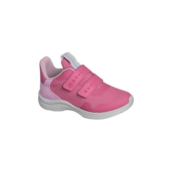 Imagem de Tênis Infantil Feminino Ortopé Joy Comfy Fecho Duplo Pink