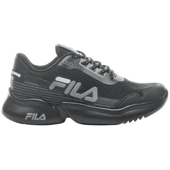 Imagem de Tênis Infantil Fila Original Split Black Graphite Silver Escolar