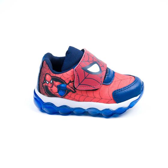 Imagem de Tenis Infantil Homem Aranha Com Led Ref mp2307