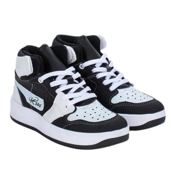 cano alto tenis infantil de basquete