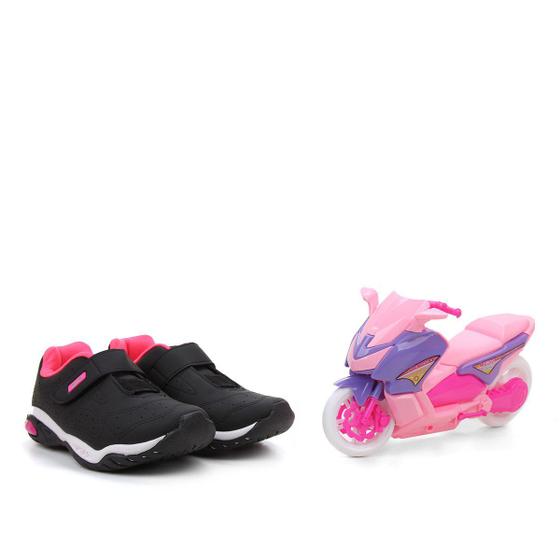 Imagem de Tênis Infantil Kidy Play + Moto Feminino