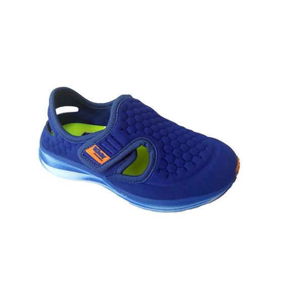 Imagem de Tênis Infantil Masculino Energy Kidy 0416019 Azul/Laranja