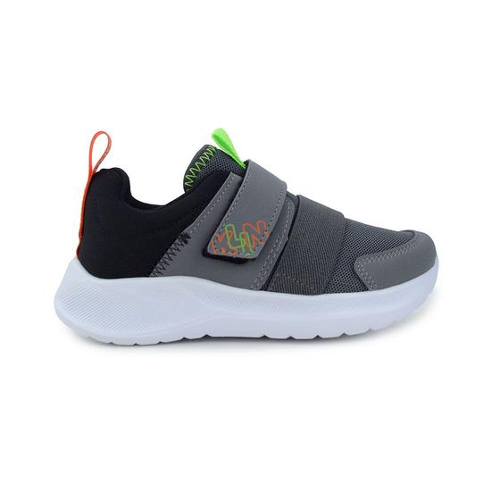 Tênis Infantil Masculino Klin Freedom Cinza Grafite - 445028 Menor preço em Tênis Infantil Masculino Klin Freedom Cinza Grafite - 445028