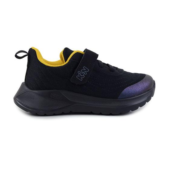 Imagem de Tênis Infantil Masculino Klin Freedom Preto Amarelo - 4400