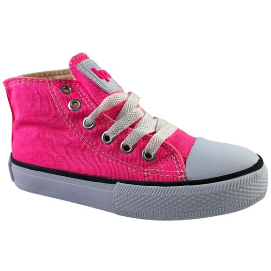 Imagem de Tenis Infantil Menina Cano Alto Neon Lps Star World Colors