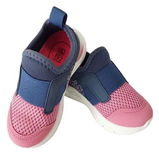 Imagem de Tênis Infantil Menina New Sport Klin 199 Chumbo Rosa