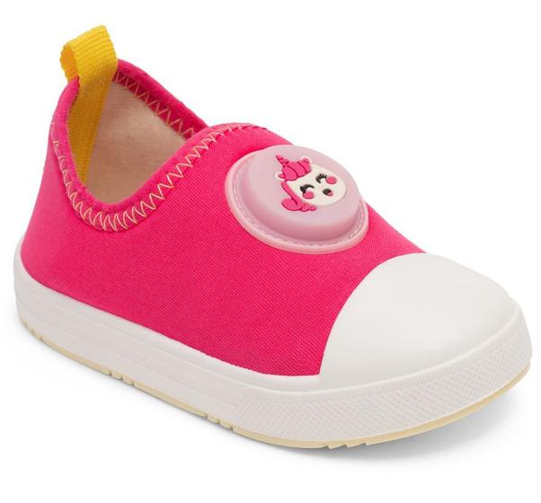 Imagem de Tênis Infantil Meninas Pimpolho Slip On Unicornio