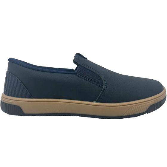 Tênis Infantil Menino Iate Slip On Casual Dia a Dia Escola Calce