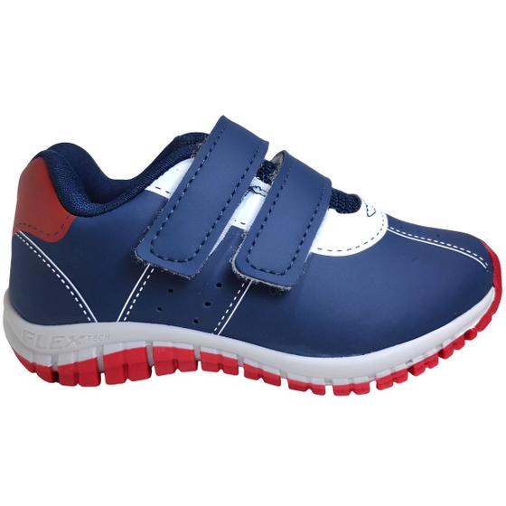 Imagem de Tênis Infantil Menino Jogging Running Flex Tech Kidy 164-0310