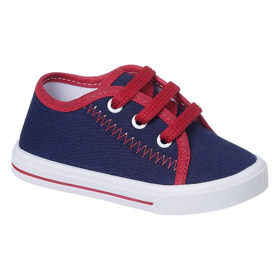 Imagem de Tenis Infantil Meninos e Meninas Detalhe Costura Estilo e Conforto