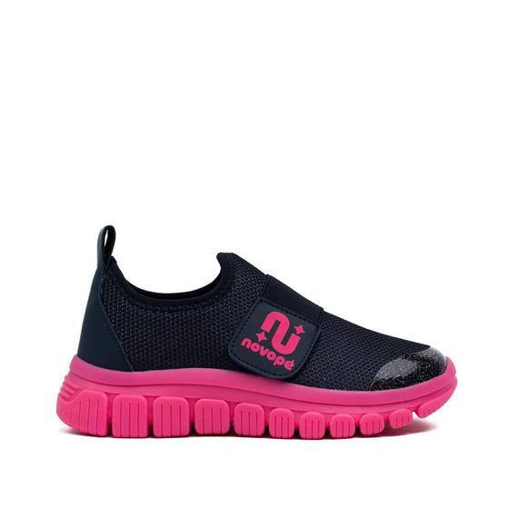 Imagem de Tênis Infantil Novopé Soft Sport Marinho/pink