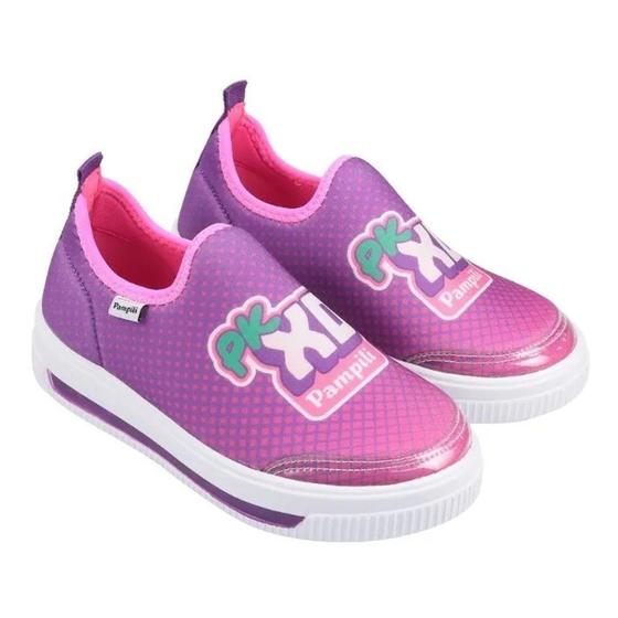 Imagem de Tênis Infantil Pampili Slip On Pk Xd Degradê Colorido 667020