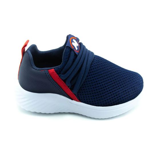 Imagem de Tênis Infantil Running Slip On Molekinho Azul