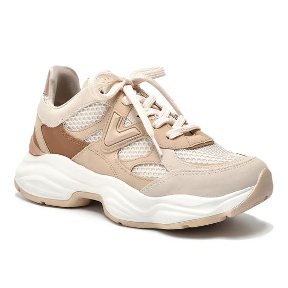 Imagem de Tênis Jogging Feminino Via Marte Sneaker Designer Esportivo 158-003