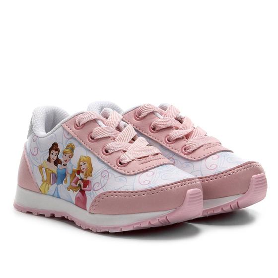 Imagem de Tênis Jogging Infantil Disney Princesas Feminino