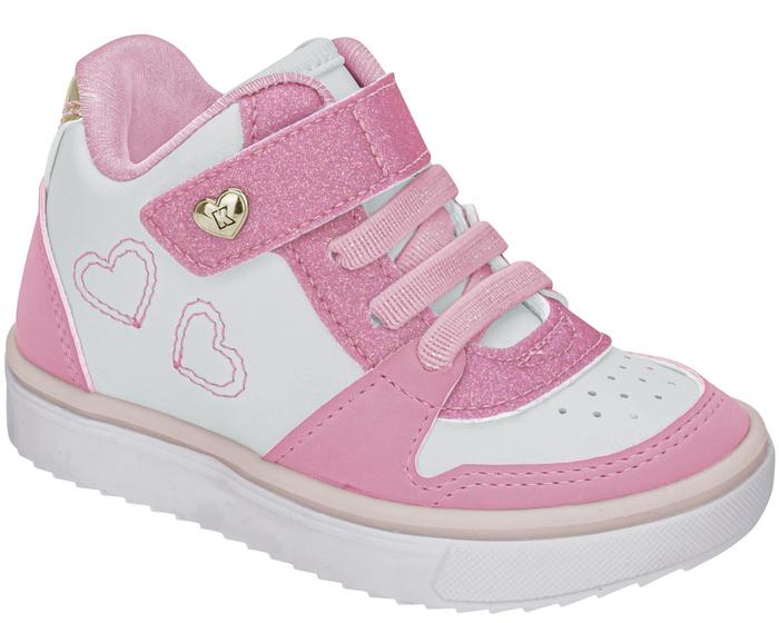 Imagem de Tenis Kidy Baby 3130020 Rosa/Branco