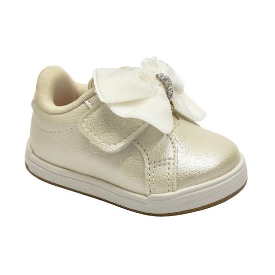 Imagem de Tênis Klin Moon Baby 218086 Off White Perolizado