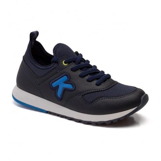 Imagem de Tênis Klin Walk Kids Infantil Masculino Cor Azul Marinho